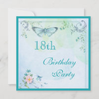 Papillon vintage, fleurs et anniversaire de remous