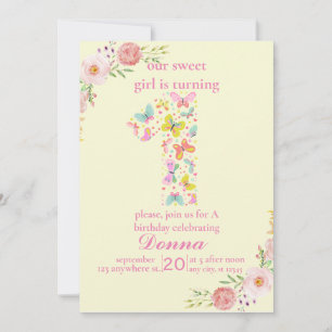 Invitation Papillon Violet Notre Petit Papillon