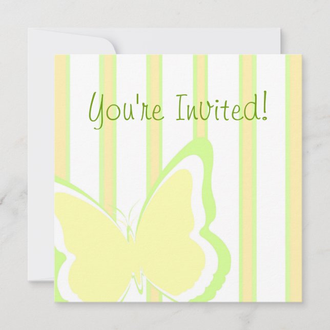 Invitation Papillons et tripes (Devant)
