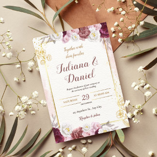 invitation par carte mariage - carte mariage numér