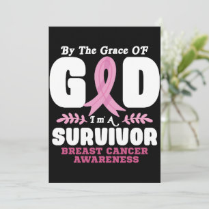 Invitation Par la grâce de Dieu, je suis une survivante du ca
