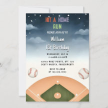 Par Men Ball Wood Jeu Équipe Baseball 1er Annivers