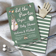 Par-tee Golf Baby shower