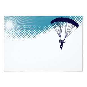 Invitations Faire Part Cartes Skydive Zazzle Ca