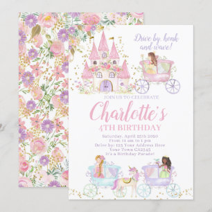 Invitation Parade d'anniversaire de la princesse