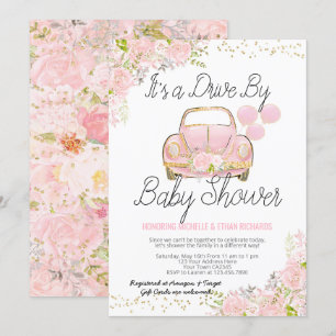 Invitation Parade De Conduite Par Baby shower