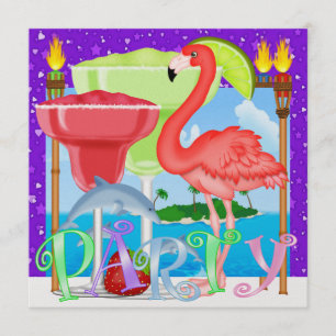Invitation Paradise PARTY / Luau - SRF