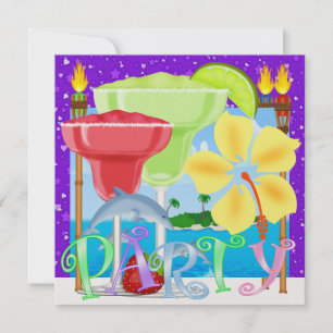 Invitation Paradise PARTY / Luau - SRF