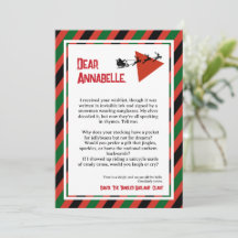 Paradoxe de Tinsel DADA Lettre du Père Noël