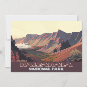 Invitation Parc national de Haleakala Cratère volcanique de M