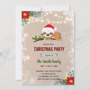 Invitation paresseuse de Noël