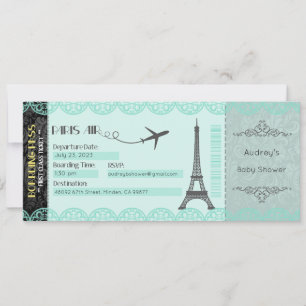 Invitation Paris, Invitation personnalisée Paris
