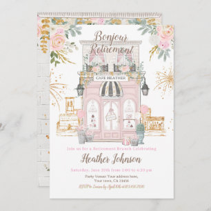 Invitation Paris Retirement Party