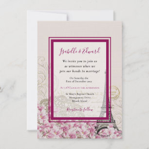 Invitation Paris Romantique En Bourgogne Du Printemps
