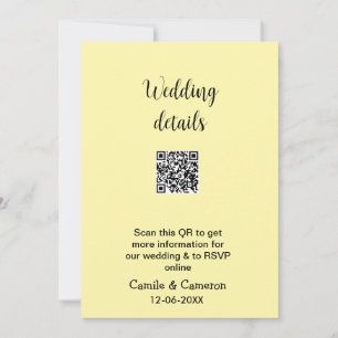 Invitation Partager et tag scanner code QR photo site web e-m