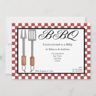 Invitation Parti BBQ