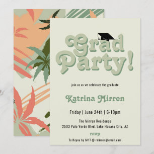 Invitation Parti de la rétro-Cool