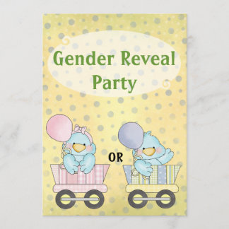 Invitation Parti de la révélation de genre