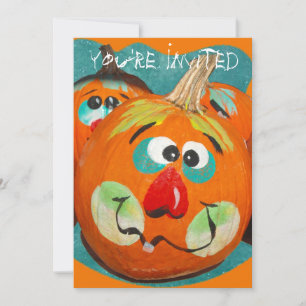 Invitation Parti de l'Halloween de Kid