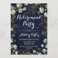 Parti de retraite de la marine Eucalyptus Wreath