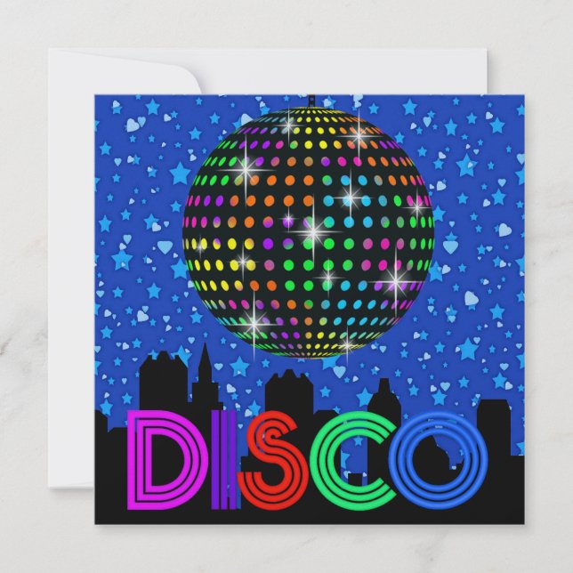 Invitation Parti DISCO - SRF (Devant)