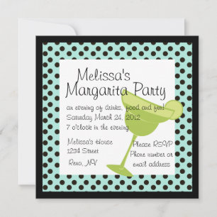 Invitation Parti Margarita