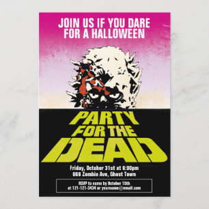 Invitation Parti pour l'invitation morte