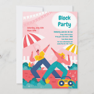 Invitation Partie bloc 2