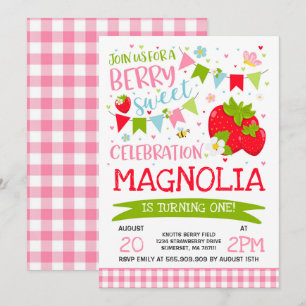 Invitation Partie de bonbon à baie d'invitation