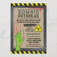 Partie de Halloween d'invitation de manifestation