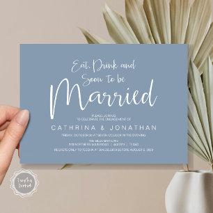 Invitation Partie de l'engagement du mariage, script d'écritu