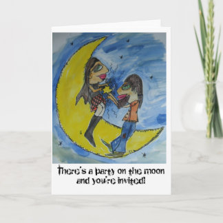Invitation Partie de lune