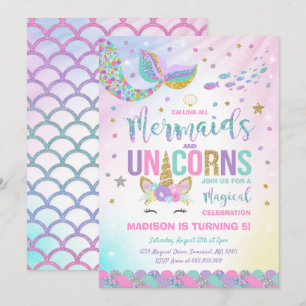 Invitation Partie de magie d'invitation d'anniversaire de