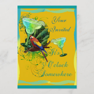 Invitation Partie de margarita