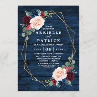 Partie d'engagement de la Marine Blue Burgundy Gol