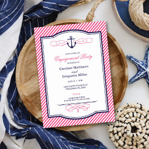 Invitation Partie d'engagement de la marine et des Ancres nau
