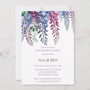 Invitation Partie d'engagement pour les bactéries violettes e