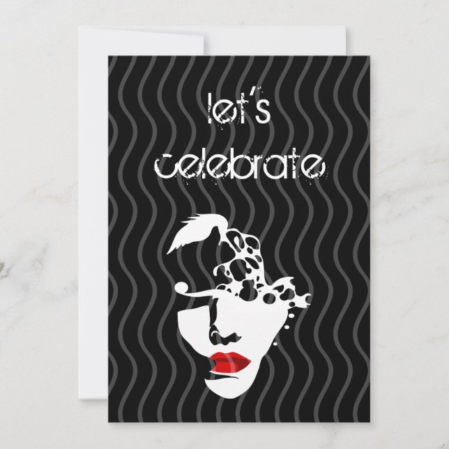 Invitation partie d'invitation d'anniversaire (Devant)