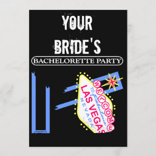 INVITATION PARTIE DU BAHELORETTE DE VOTRE JEUNE MARIÉE