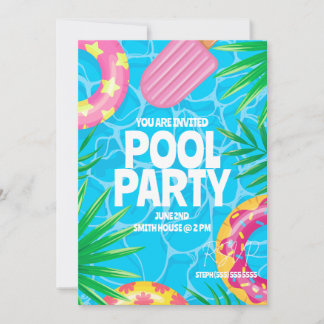 Invitation Partie du pool