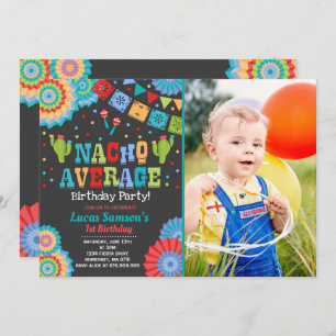 Invitation Partie moyenne de ęr d'anniversaire de fiesta