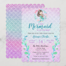 Parties scintillant de sirènes Baby shower de fill