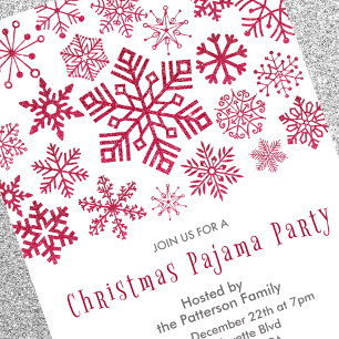 Invitation Parties scintillant d'invitation de la fête de Stw