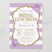 Parties scintillant d'invitation pour un déjeuner 