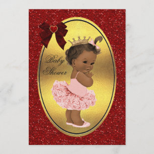Invitation Parties scintillant d'origine de la princesse Ball