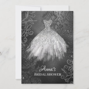 Invitation *~* Parties scintillant Robe de mariée blanche Dou