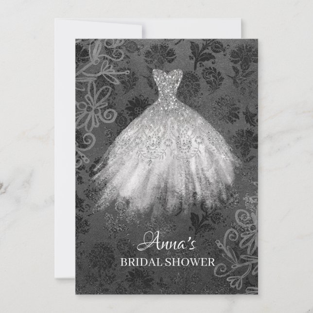 Invitation * Parties scintillant Robe nuptiale robe nuptiale  (Devant)