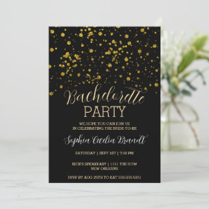 Invitation parties scintillant Splash Party