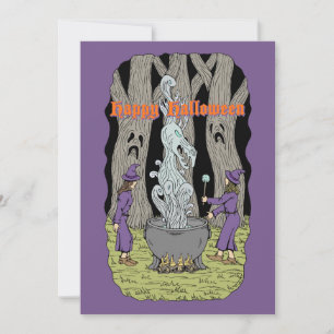 Invitation Pas ce qu'ils attendaient Joyeux Halloween