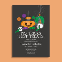 Pas de tours, juste des friandises Soirée Hallowee